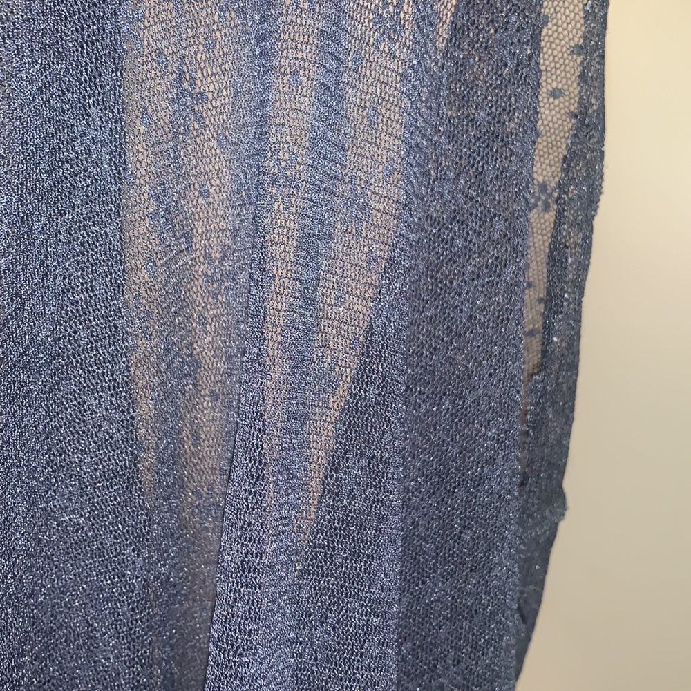 MARKDOWN SALE!! FREE PEOPLE Black Lace top Sz L. - Picture 6 of 12